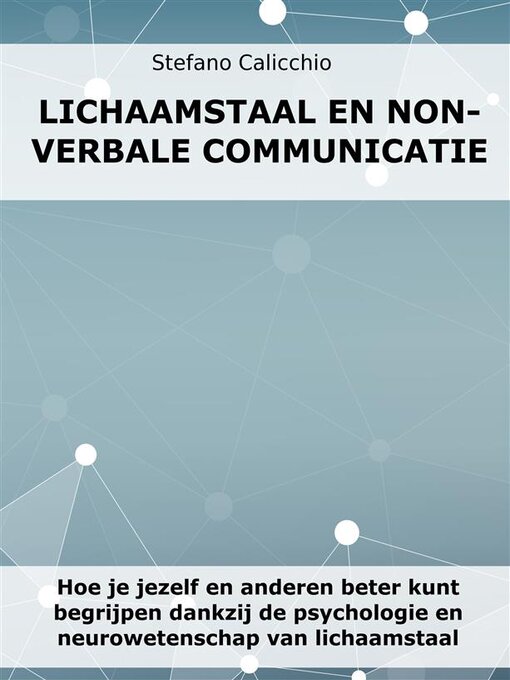 Title details for Lichaamstaal en non-verbale communicatie by Stefano Calicchio - Available